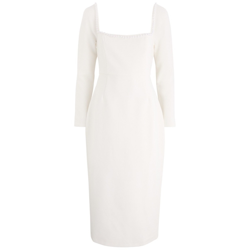 ODD MUSE MIDI Bridal Dress The Ultimate Pearl Muse NEW White XL